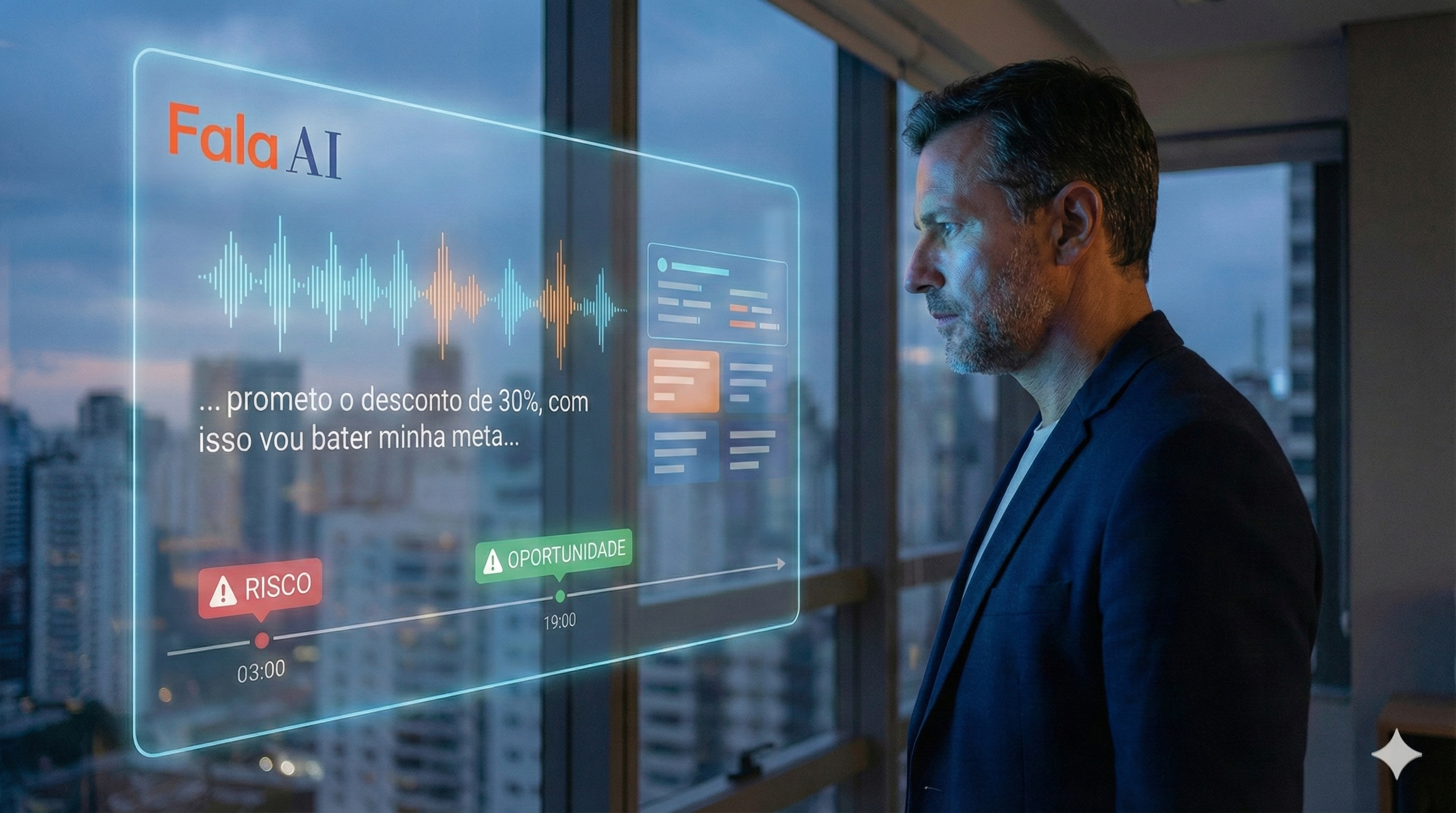 FalaAI - IA que analisa ligações comerciais